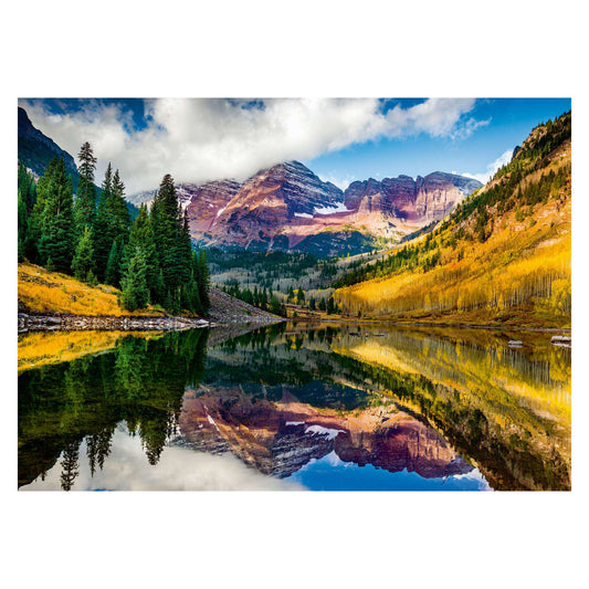 Aspen, Colorado 1000 piece jigsaw puzzle by Ravensburger, alternate view