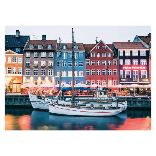 Copenhagen, Denmark 1000 piece jigsaw puzzle by Ravensburger, alternate view
