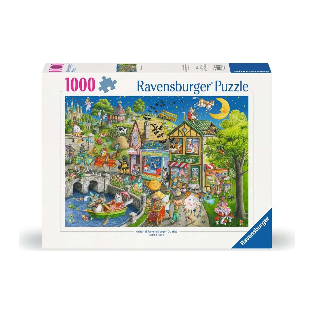 Mother Gooseville 1000 piece jigsaw puzzle by Ravensburger