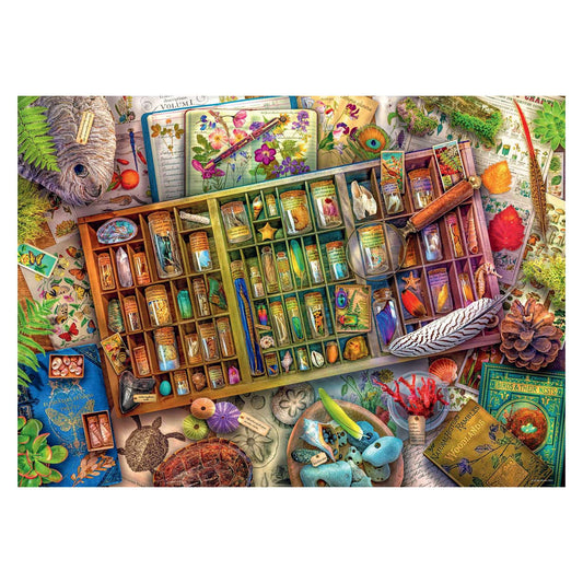 The Natural World 1000 piece jigsaw puzzle by Ravensburger, alternate view