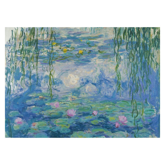 Claude Monet: Water Lilies 1000 piece jigsaw puzzle by Ravensburger, alternate view