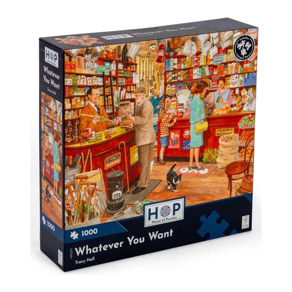 Whatever You Want 1000 piece jigsaw puzzle by House of Puzzles