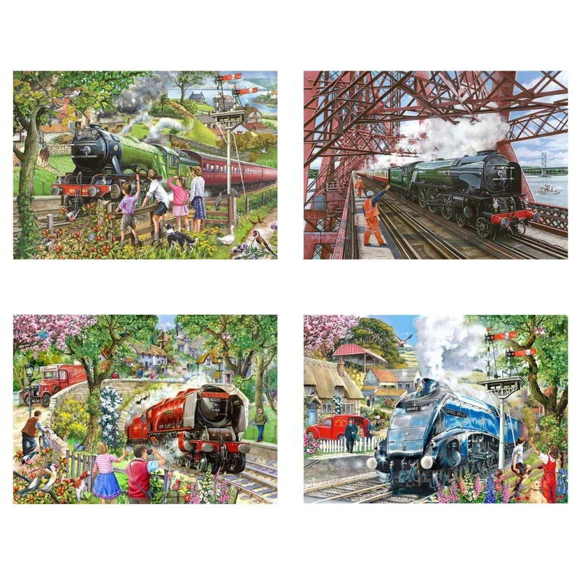 Train puzzles: for the person who has never quite stopped loving trains