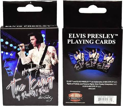 Elvis Presley Playing Cards - The King of Rock N Roll