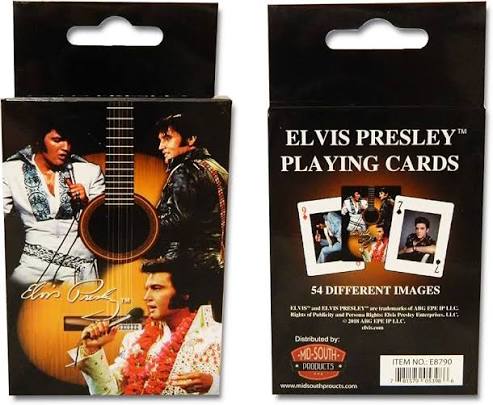 Elvis Presley Playing Cards - 54 Different Elvis images!