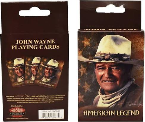 John Wayne Playing Cards - American Legend