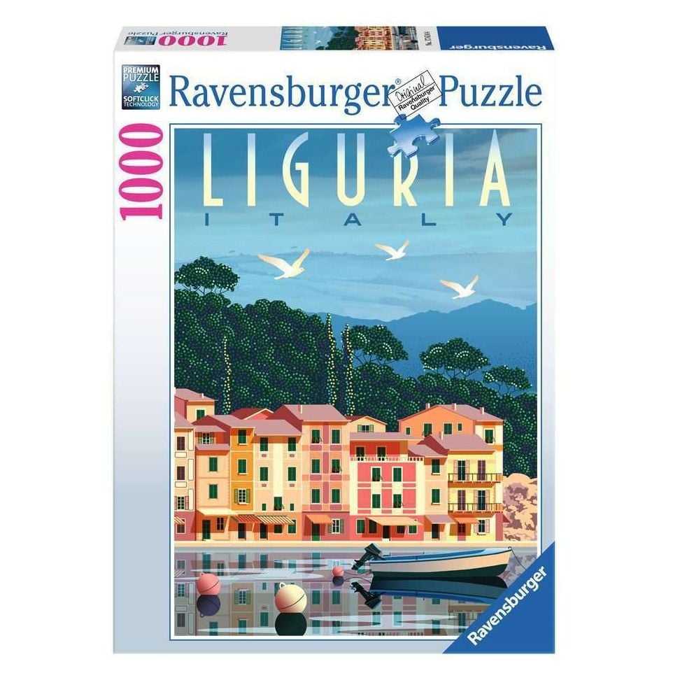 Postcard from Liguria Italy - 1000 piece - Ravensburger