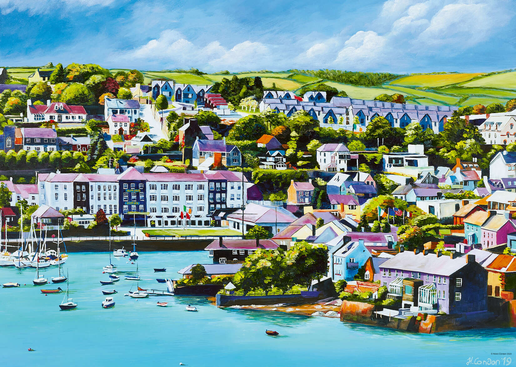 Kinsale Harbour Ireland - 1000 piece - Ravensburger