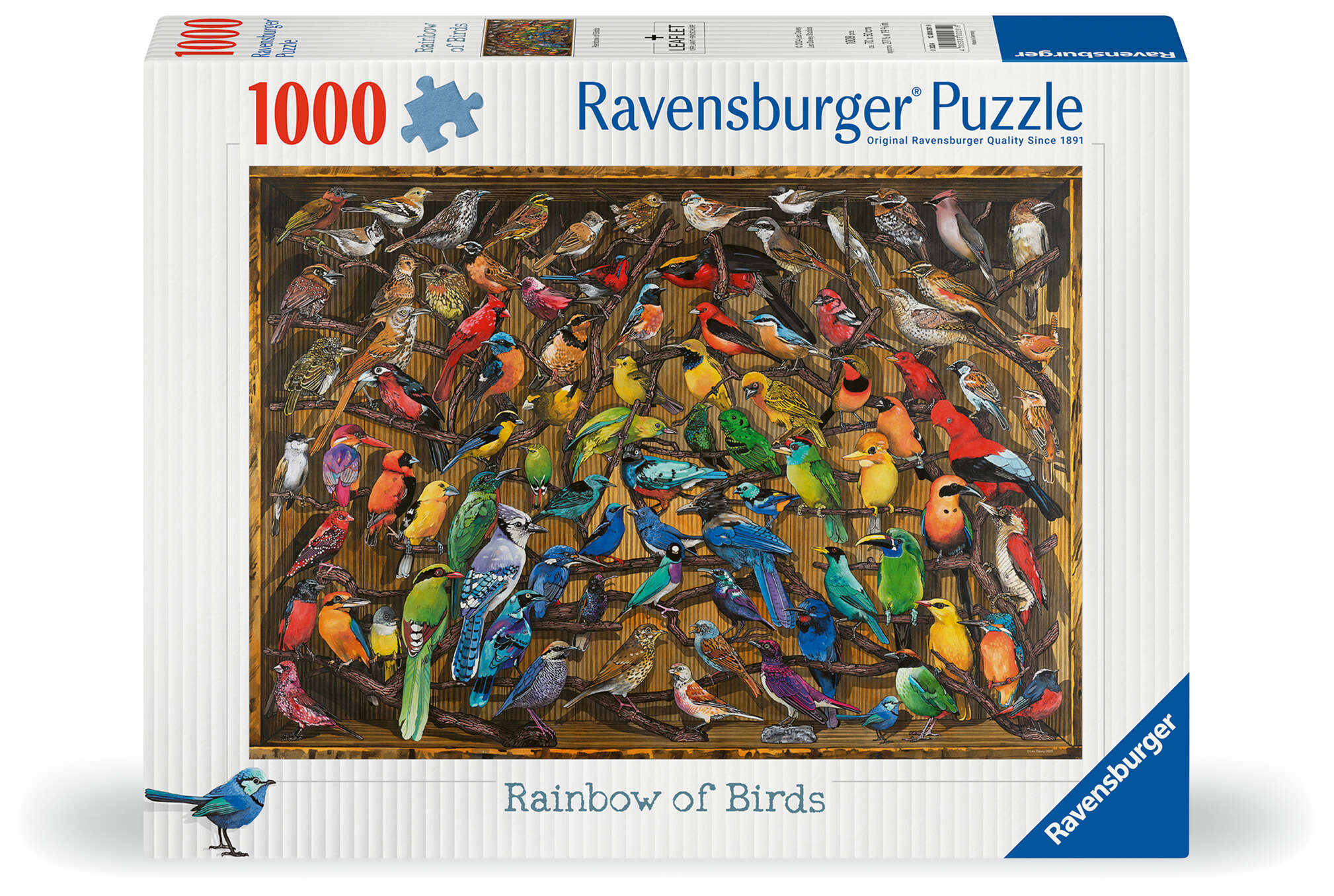 Rainbow of Birds - 1000 piece - Ravensburger