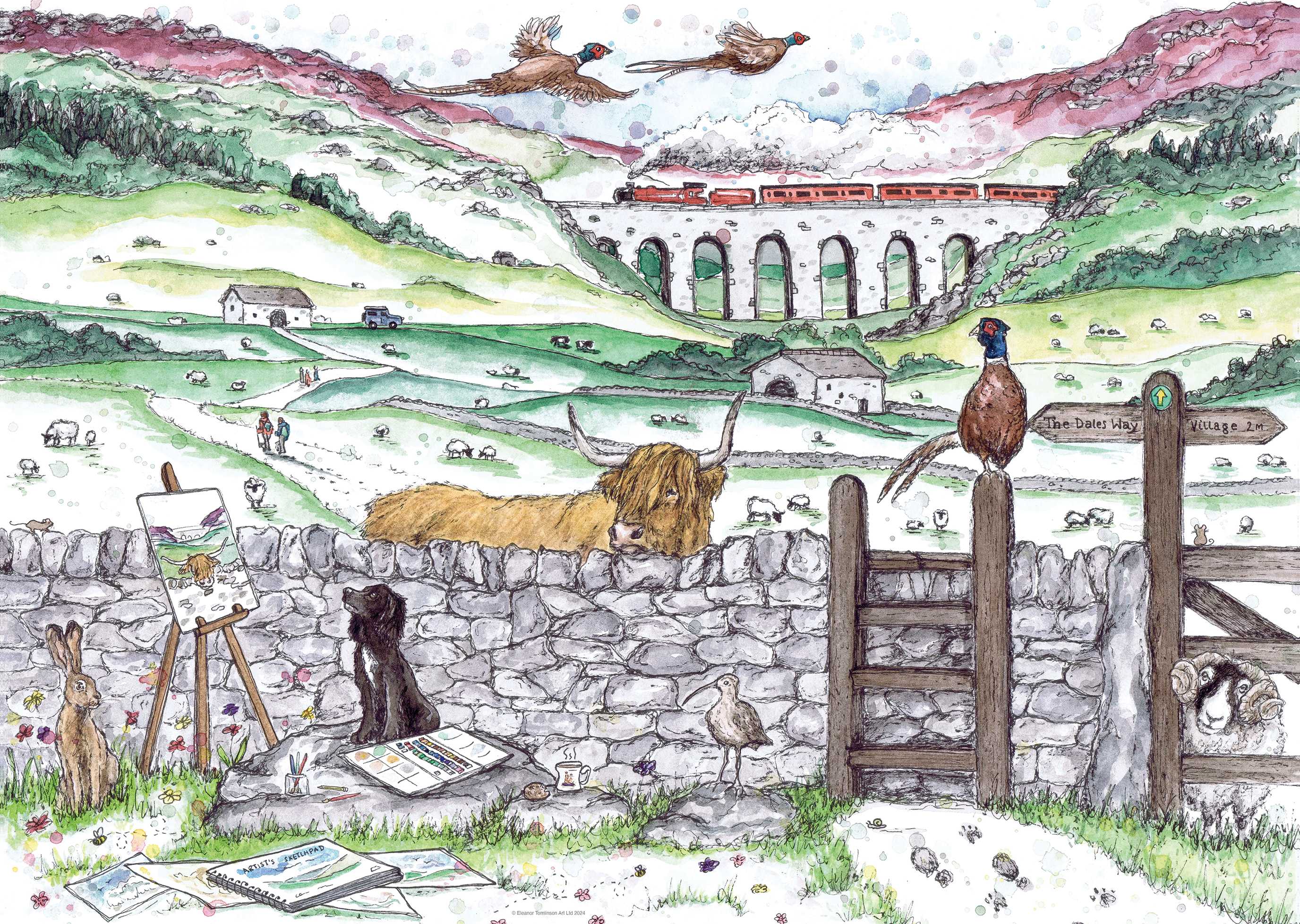 Yorkshire Dales - 1000 piece - Ravensburger
