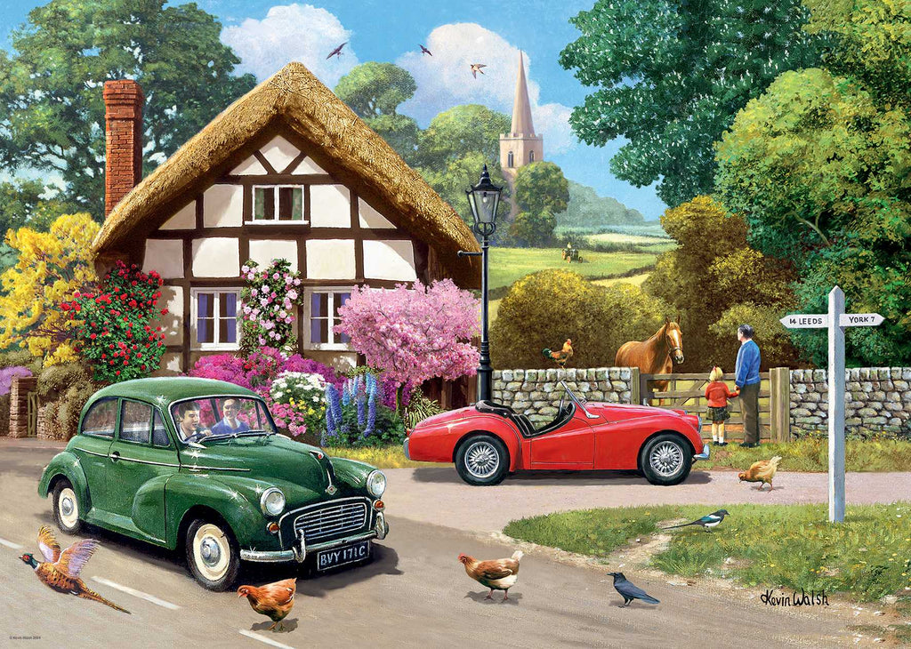 Leisure Days No 9 A Country Drive - 1000 piece - Ravensburger
