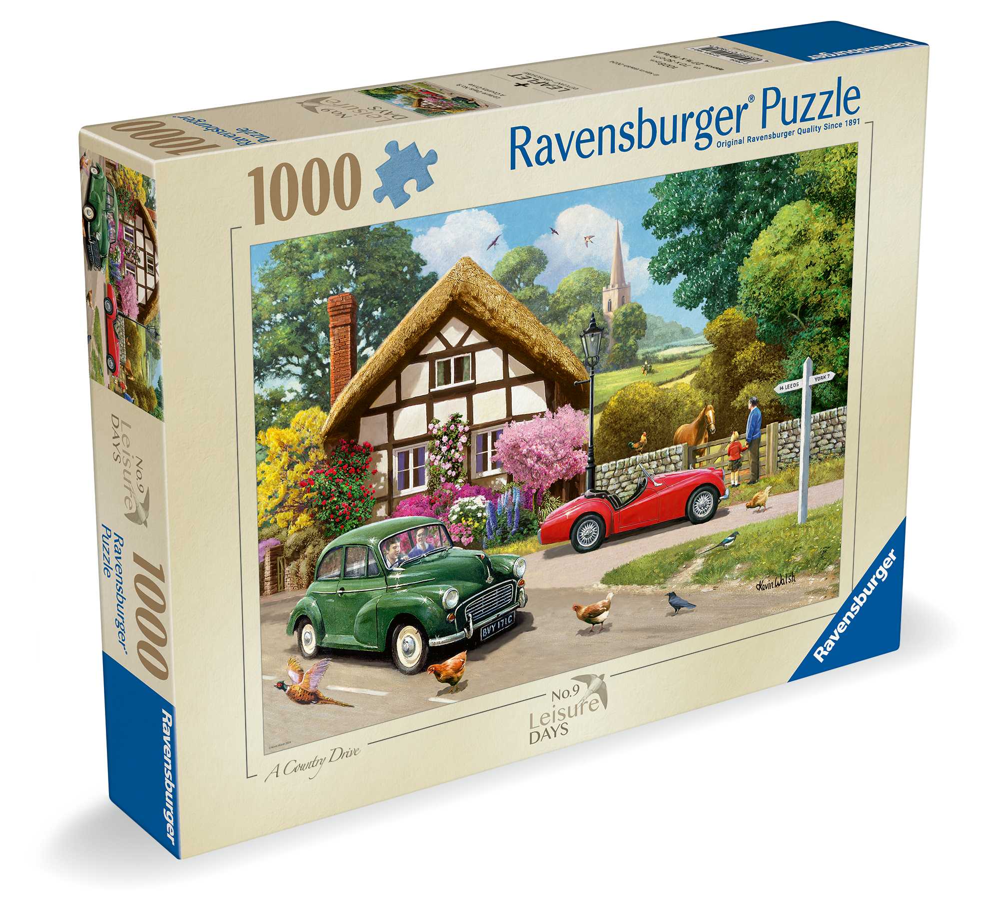 Leisure Days No 9 A Country Drive - 1000 piece - Ravensburger