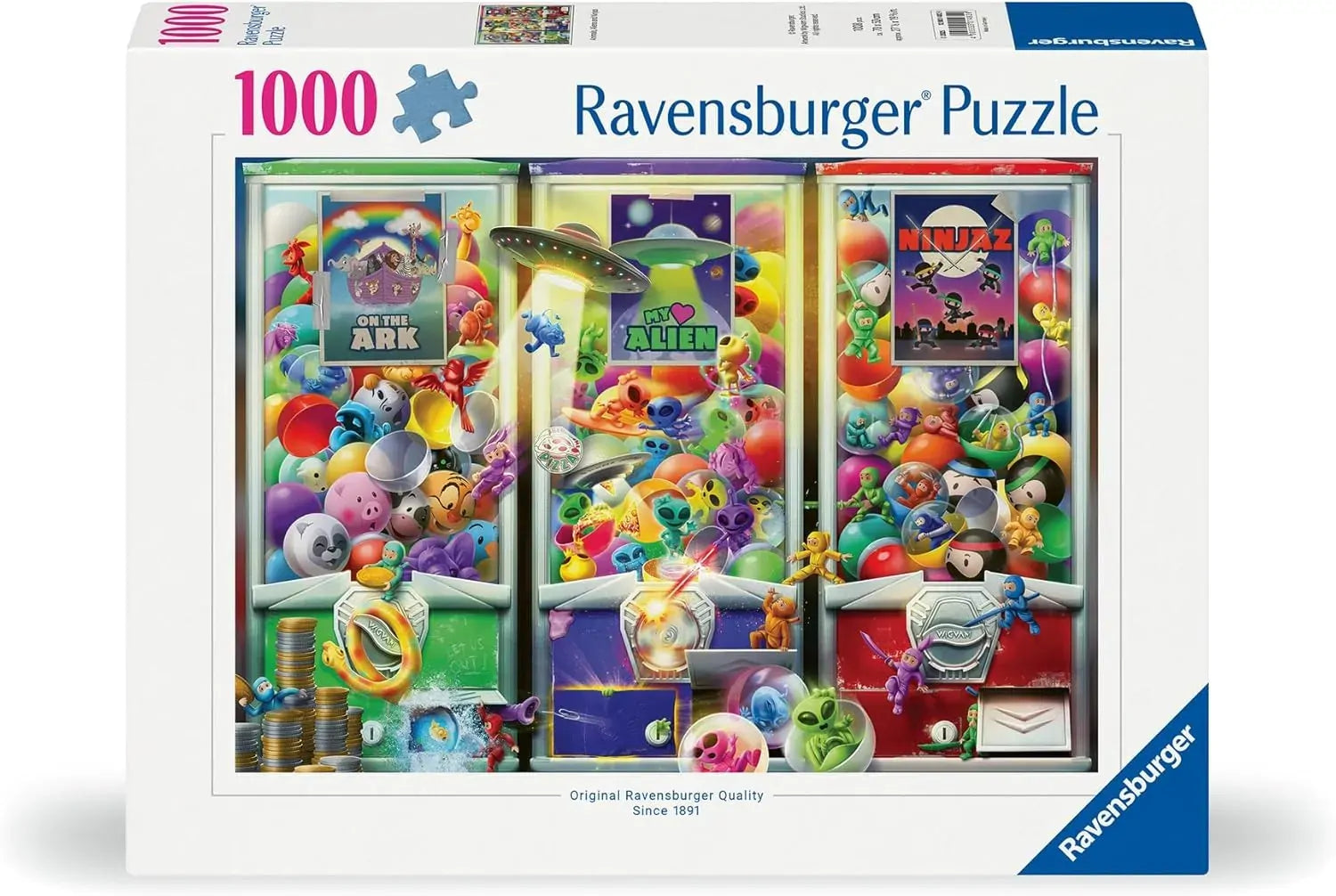 Animals Aliens and Ninjas - 1000 piece - Ravensburger