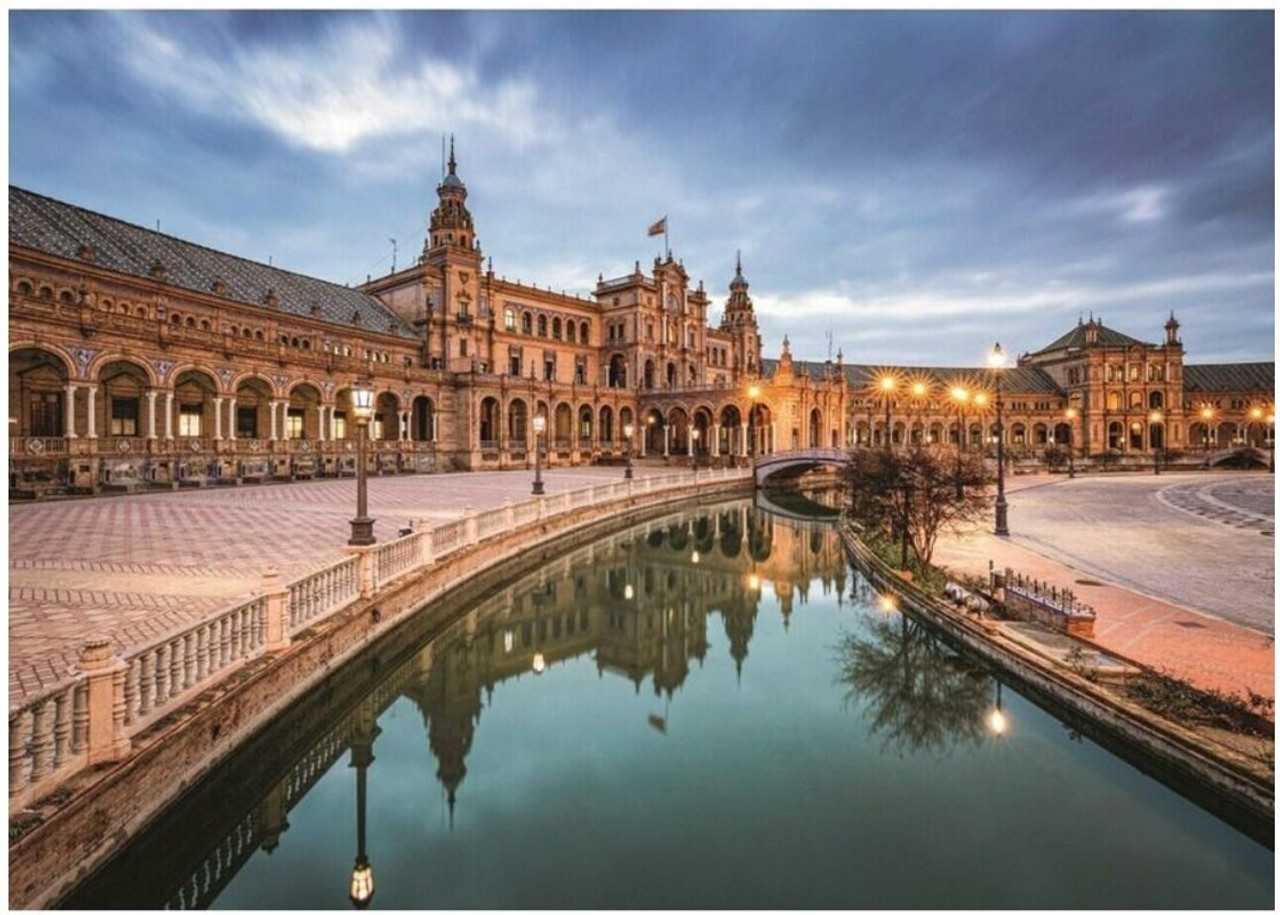 Plaza de Espana Seville - 1000 piece - Ravensburger