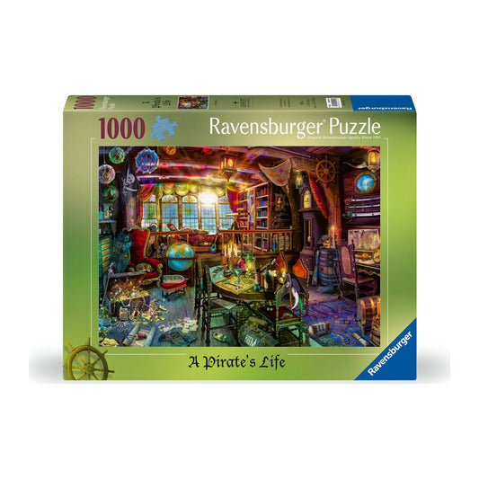 A Pirate's Life! 1000 piece jigsaw puzzle by Ravensburger