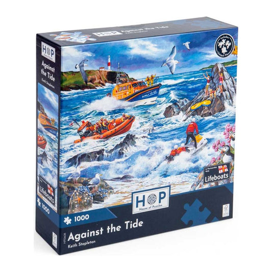 Against the Tide 1000 piece jigsaw puzzle by House of Puzzles