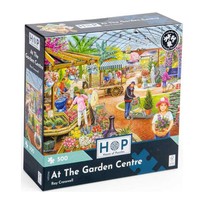 At the Garden Centre 500 piece jigsaw puzzle by House of Puzzles