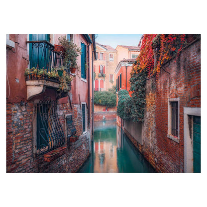 Autumn in Venice 1000 piece jigsaw puzzle by Ravensburger, alternate view