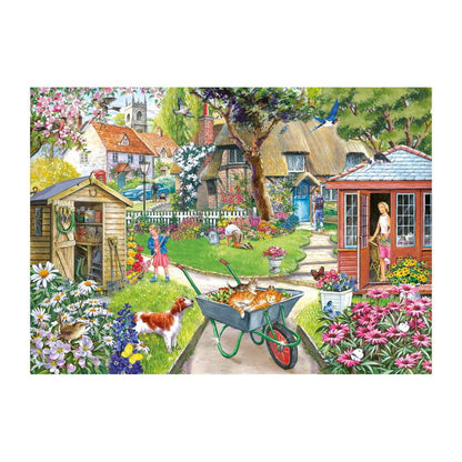 Bloomin' Lovely 1000 piece jigsaw puzzle by House of Puzzles, alternate view