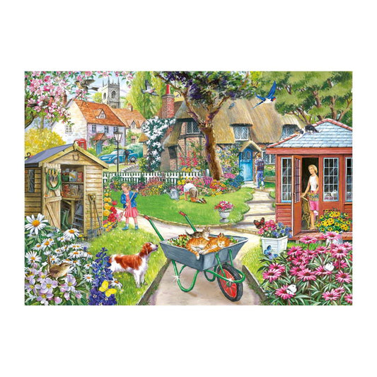 Bloomin' Lovely 1000 piece jigsaw puzzle by House of Puzzles, alternate view
