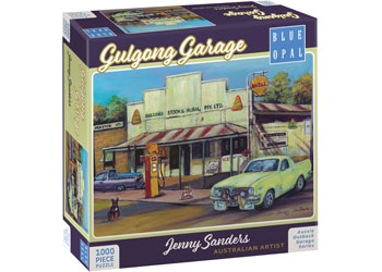 Gulgong Garage - 1000 piece - Blue Opal