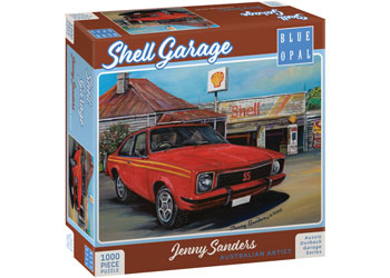 Shell Auto Centre - 1000 piece - Blue Opal