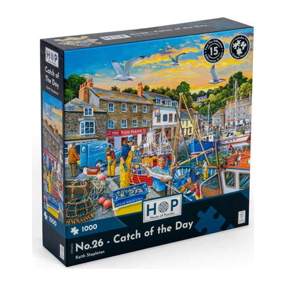 Catch of the Day 1000 piece jigsaw puzzle by House of Puzzles