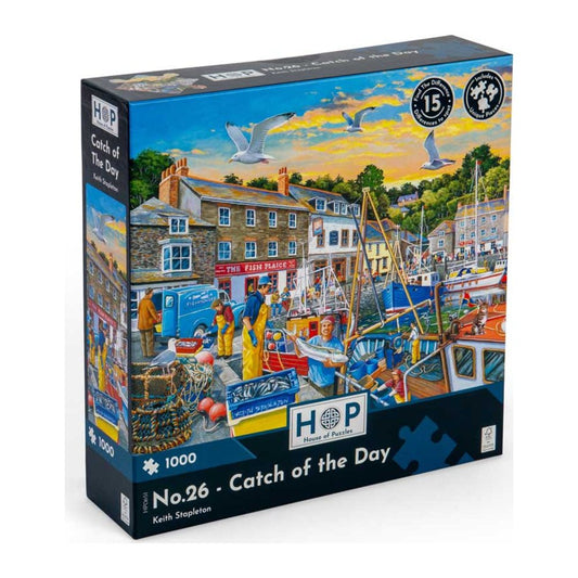 Catch of the Day 1000 piece jigsaw puzzle by House of Puzzles