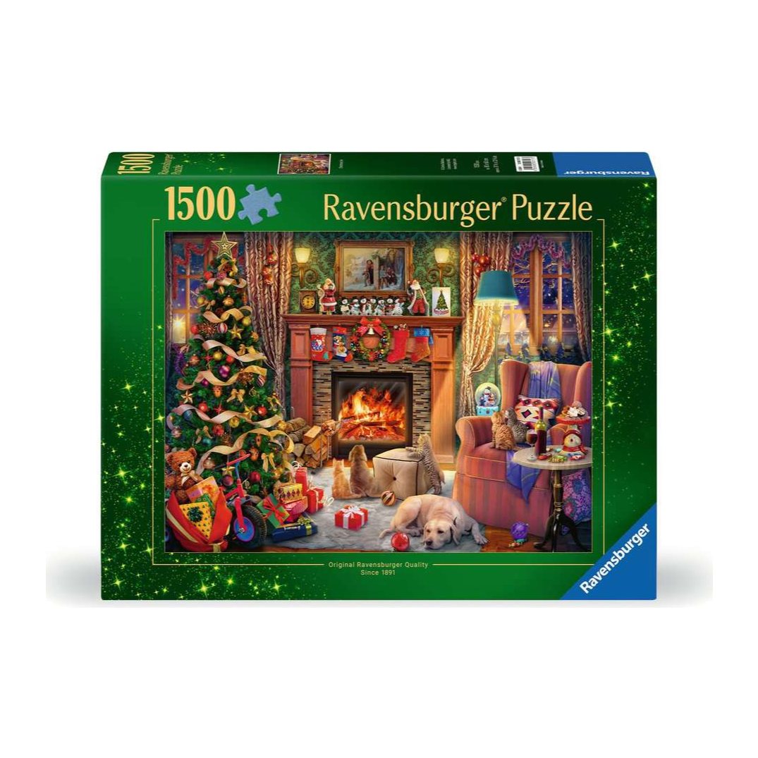 Christmas Eve 1500 piece jigsaw puzzle by Ravensburger