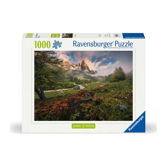 Claree Valley, French Alps 1000 piece jigsaw puzzle by Ravensburger