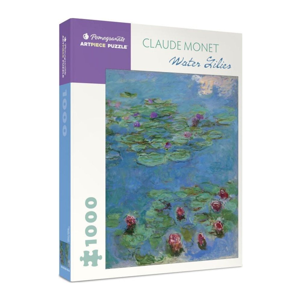 Claude Monet: Water Lilies 1000 piece jigsaw puzzle by Pomegranate