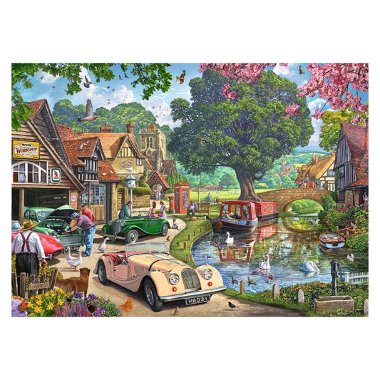 Days Gone By 1000 piece jigsaw puzzle by Ravensburger, alternate view