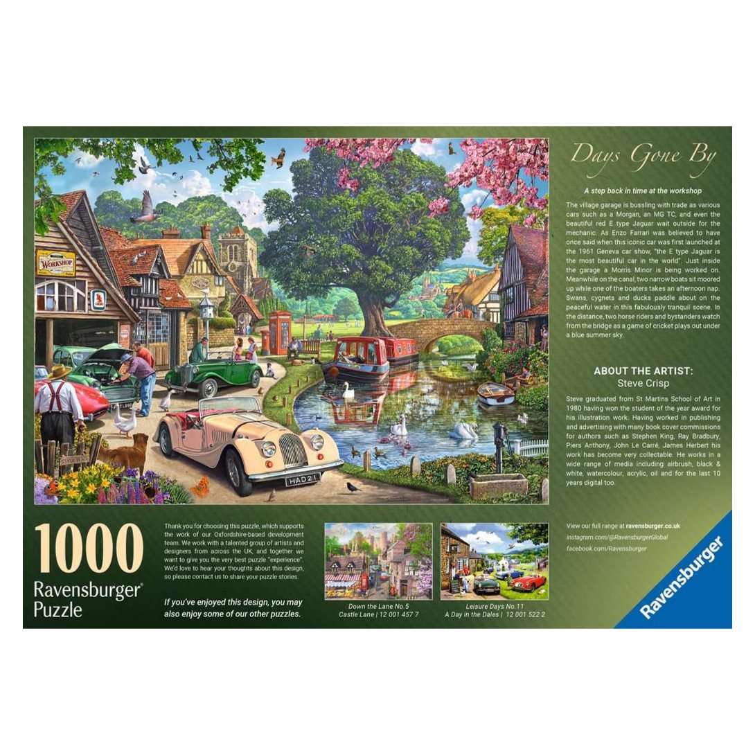 Days Gone By 1000 piece jigsaw puzzle by Ravensburger, alternate view