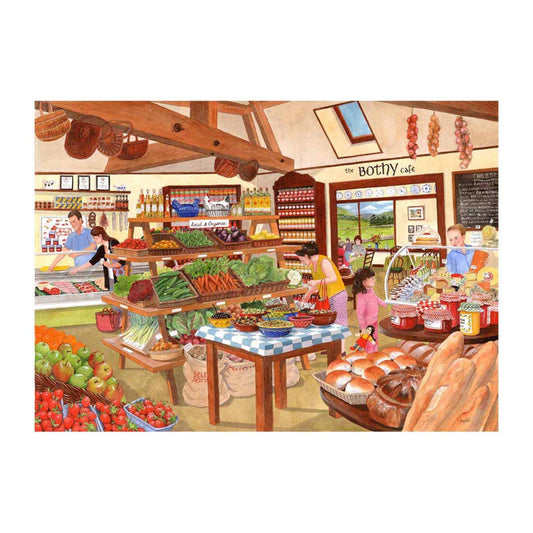 Deli Delicious 500 large piece jigsaw puzzle by House of Puzzles, alternate view