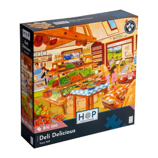 Deli Delicious 500 large piece jigsaw puzzle by House of Puzzles