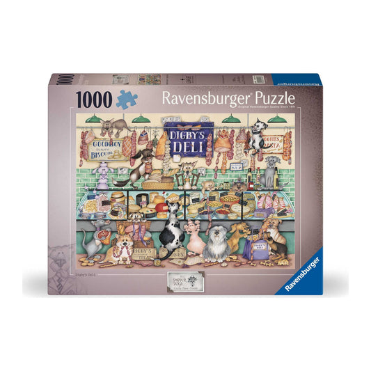 Digby's Deli 1000 piece jigsaw puzzle by Ravensburger