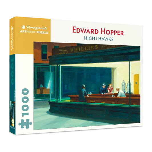 Edward Hopper: Nighthawks 1000 piece jigsaw puzzle by Pomegranate