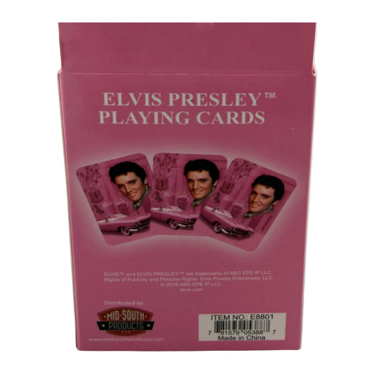 Elvis Presley Pink Cadillac Playing Cards by Ocean Peak, alternate view