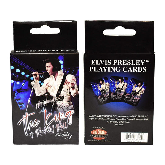 Elvis Presley King of Rock 'n' Roll Playing Cards by Ocean Peak