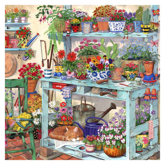 Going Potty 1000 piece jigsaw puzzle by House of Puzzles, alternate view