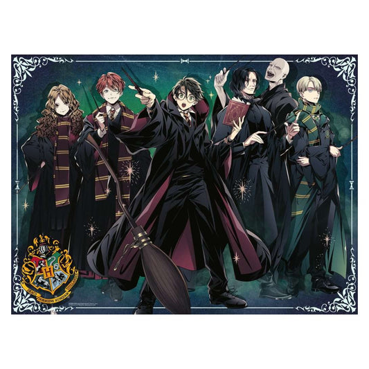 Harry Potter: Gryffindor vs Slytherin 1500 piece jigsaw puzzle by Ravensburger, alternate view