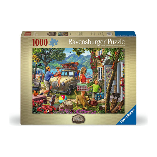 Holiday Cottage 1000 piece jigsaw puzzle by Ravensburger