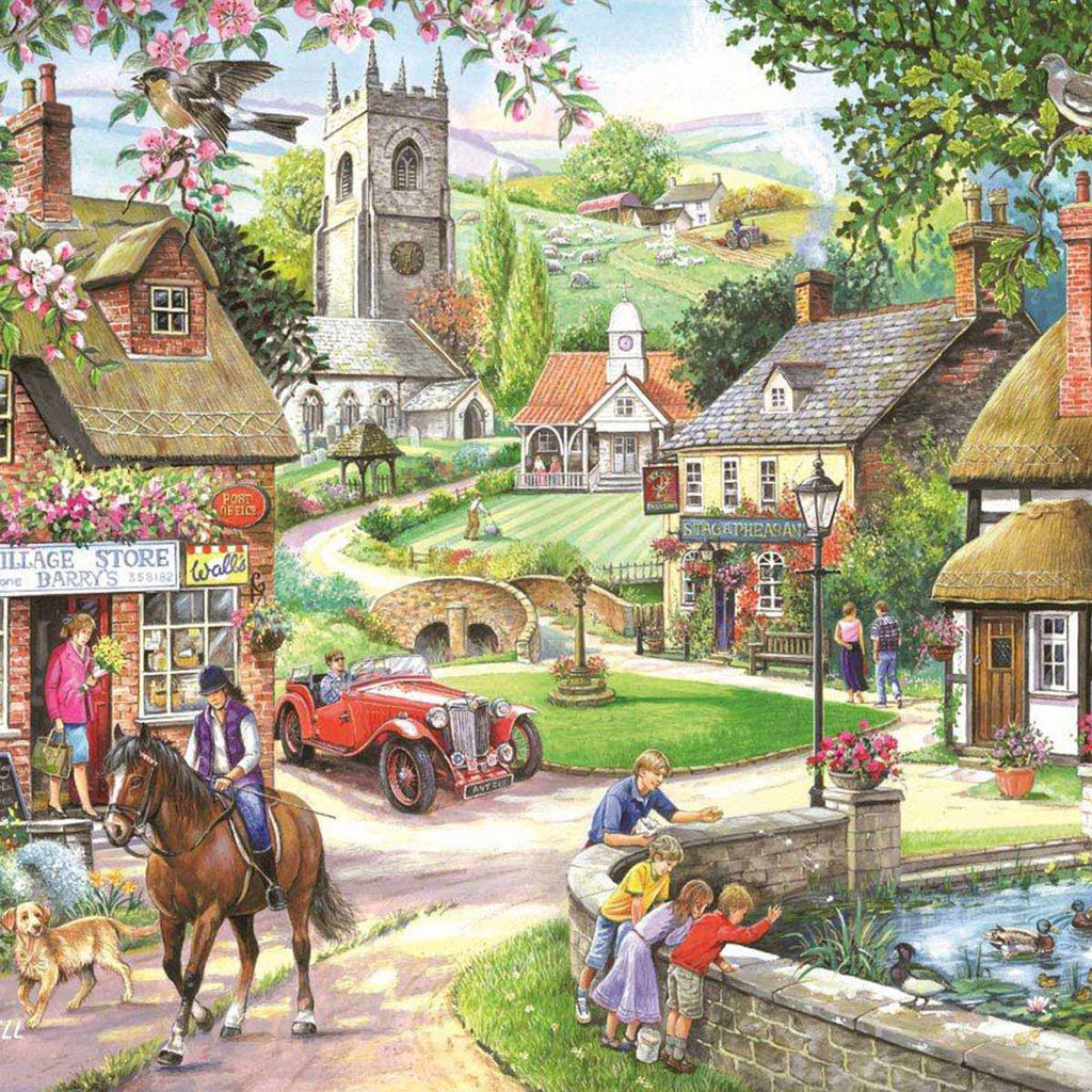 Feeding The Ducks - 1000 Piece - House of Puzzles