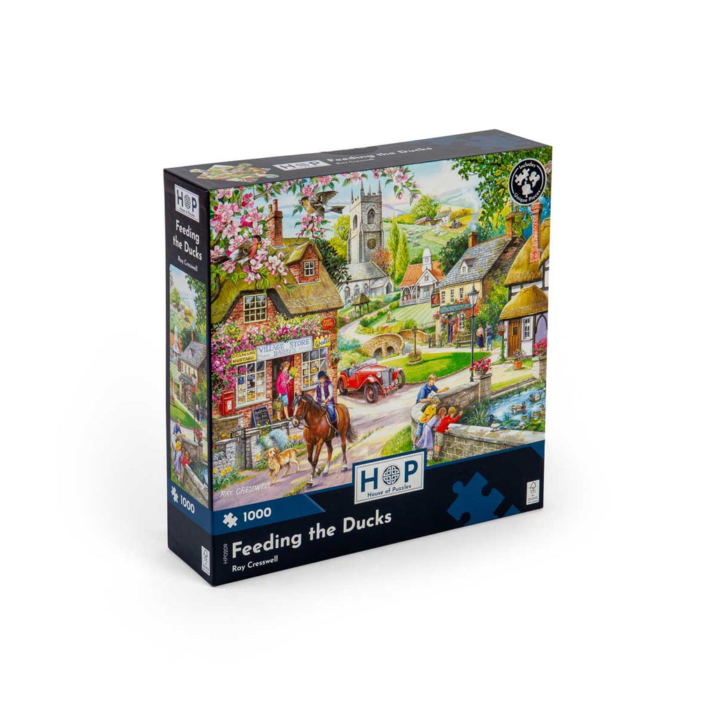 Feeding The Ducks - 1000 Piece - House of Puzzles