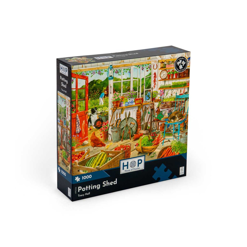 Potting Shed - 1000 Piece - House of Puzzles