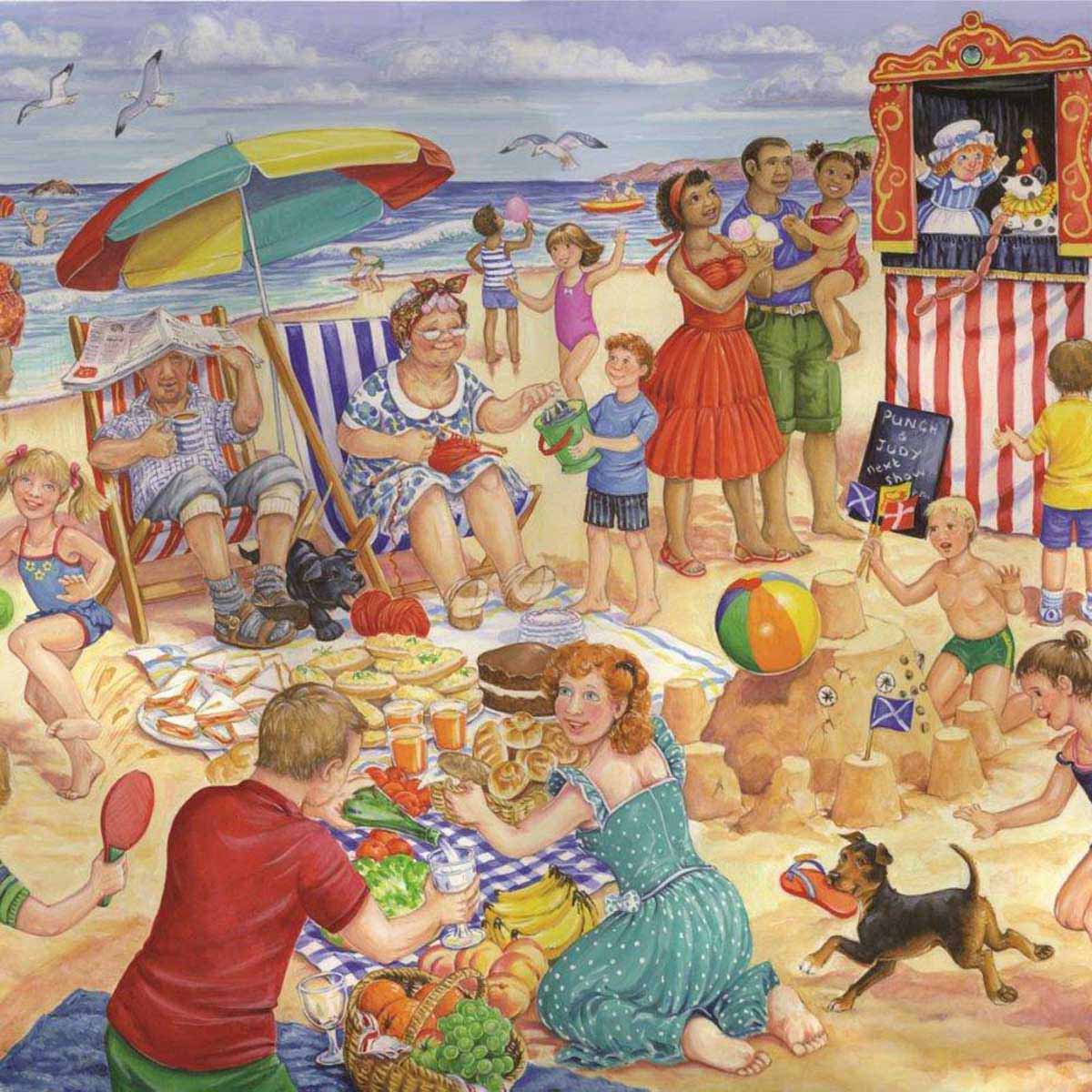 Trip To The Seaside - Big 250 Piece - House of Puzzles