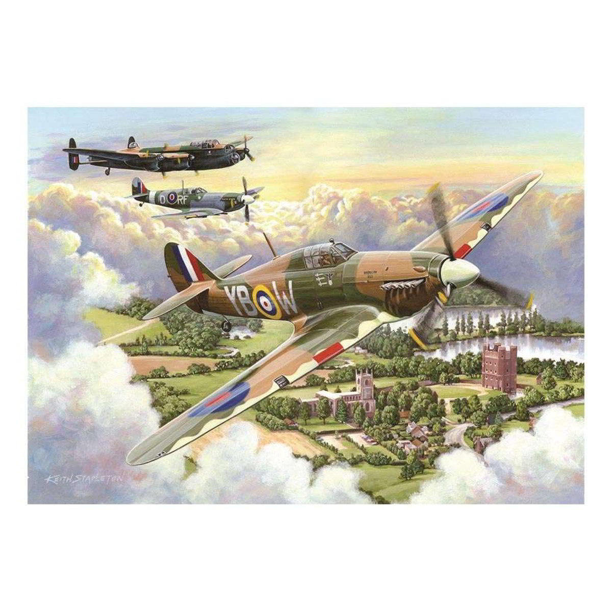 Final Approach - Big 500 Piece - House of Puzzles