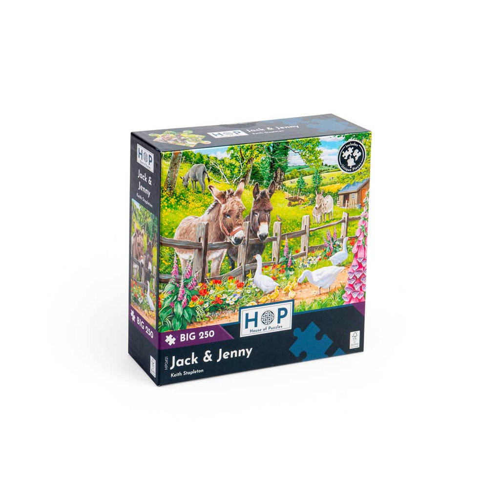 Jack & Jenny - Big 250 Piece - House of Puzzles