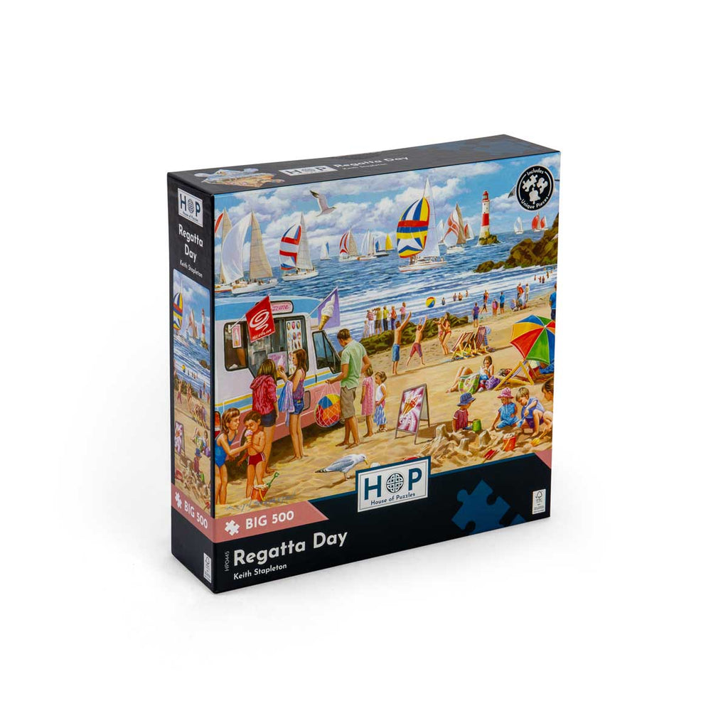 Regatta Day - Big 500 Piece - House of Puzzles