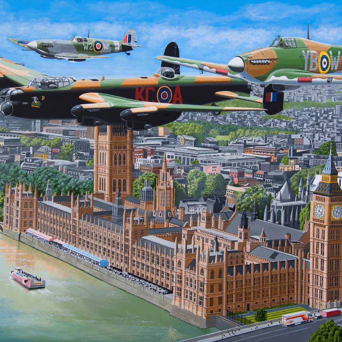 Fly Past - 500 Piece - House of Puzzles